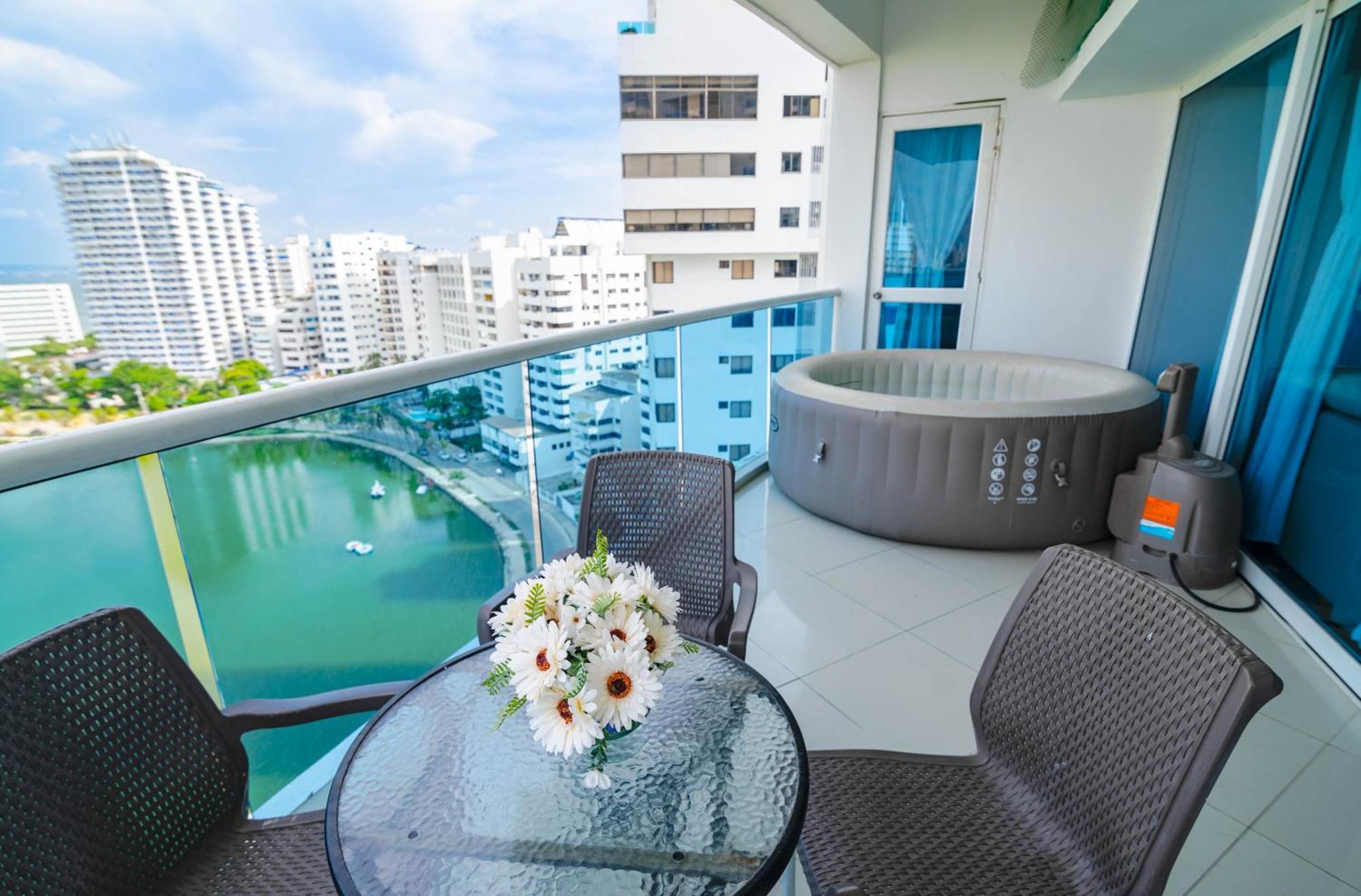 Apartamento Unik Cartagena Edificio Poseidon Zewnętrze zdjęcie