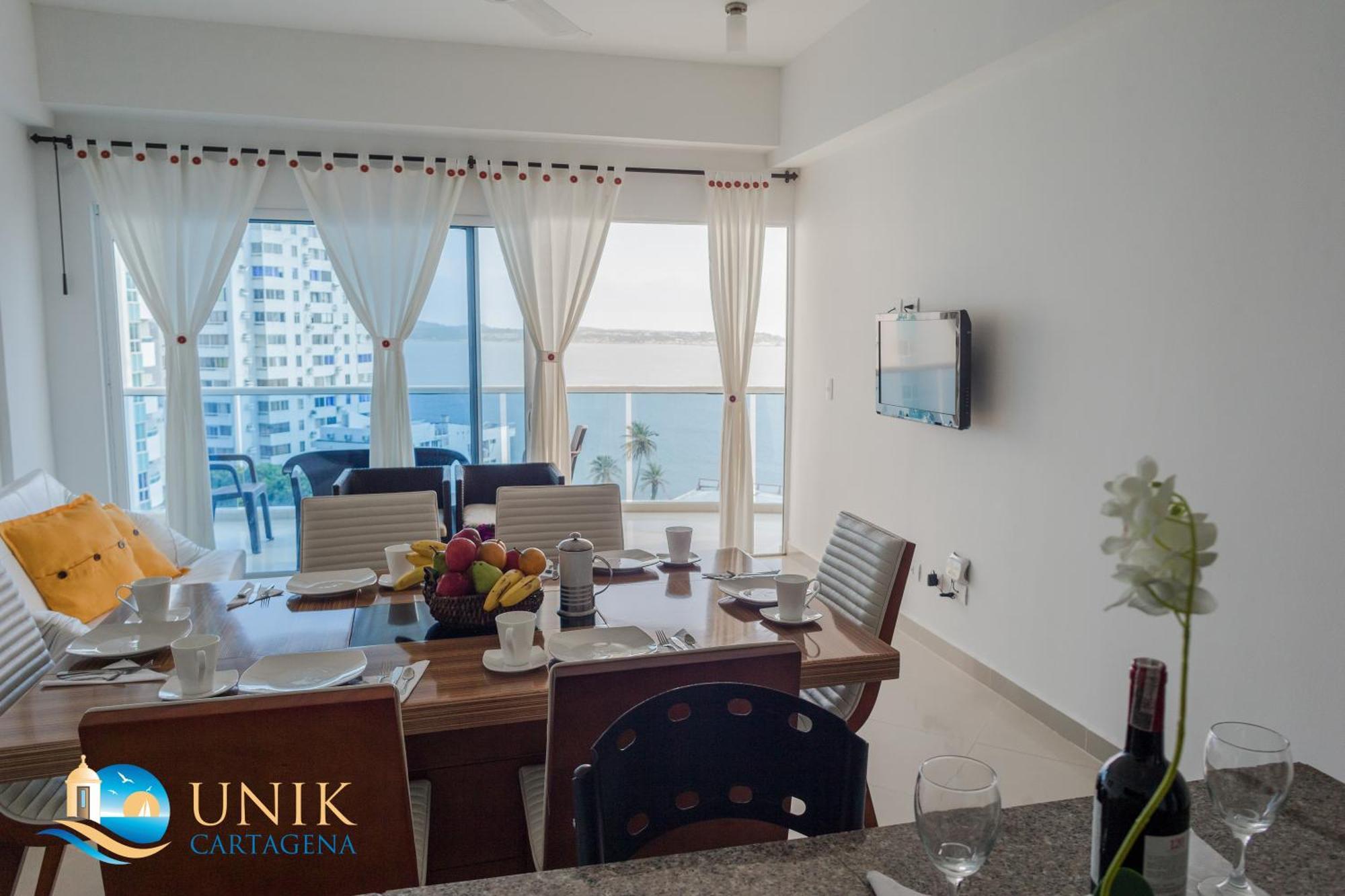 Apartamento Unik Cartagena Edificio Poseidon Zewnętrze zdjęcie